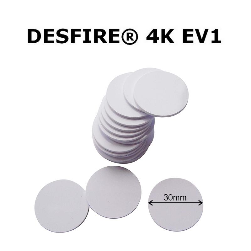 Tag desfire 4k ev1 rond 30 mm_0