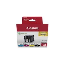 Multipack cartouches d'encre - CANON - PGI-2500XL Noir/Cyan/Magenta/Jaune - Haut rendement Canon - 3666749593493_0