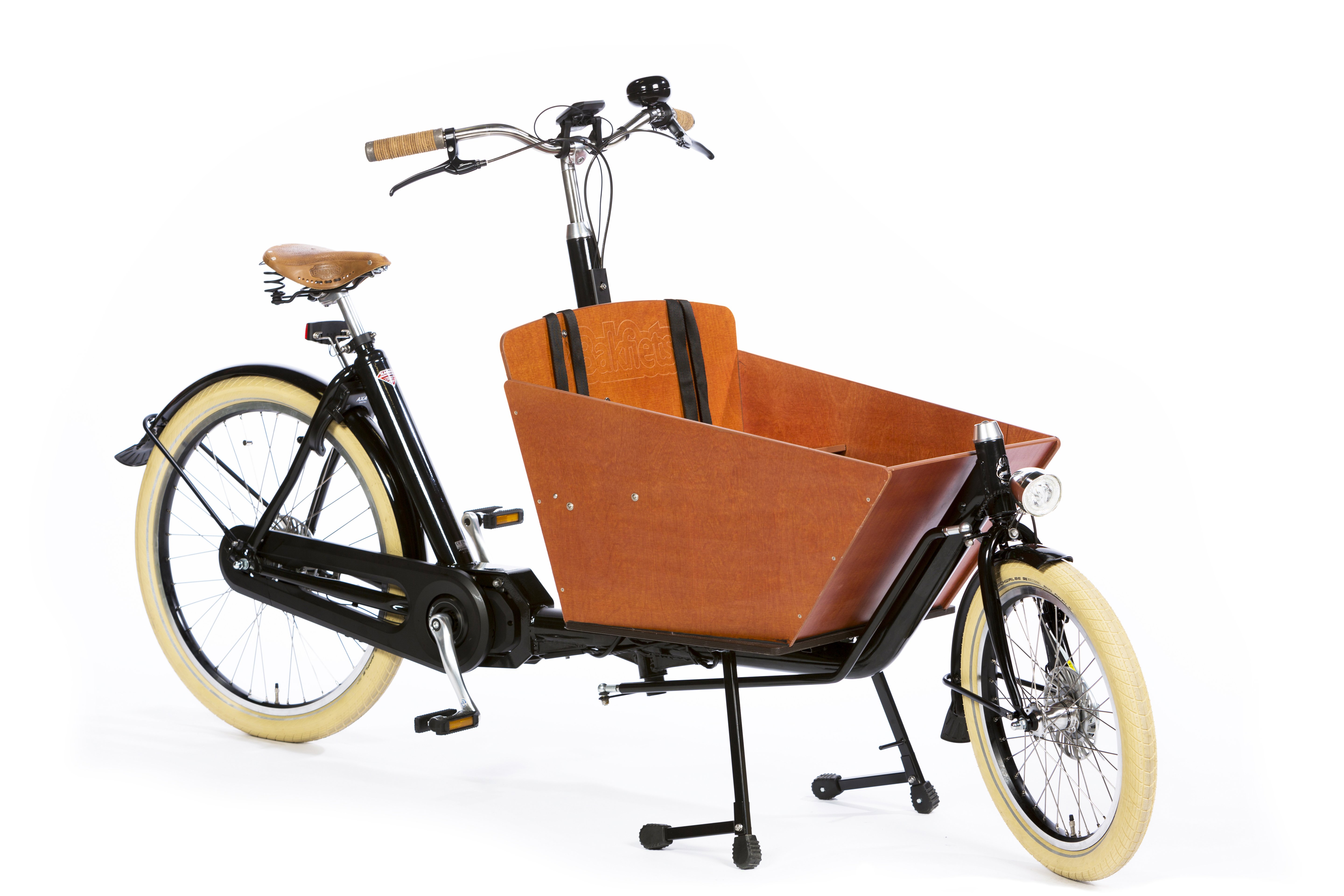 Biporteur électrique court Bakfiets Confort - Shimano E-Bike Systems - Transport enfants et marchandises_0