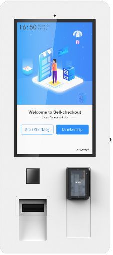 Caisse libre-service outdoor self check-out 27 pouces Windows / Android / Linux - CCL H1_0