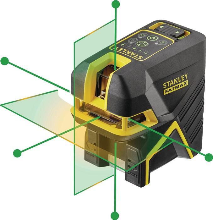 Lasers à  lignes croisées FatMax® 30 (50 m avec récepteur) / points : 45 m ± 3 mm/10 m STANLEY_0