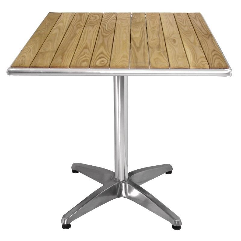 TABLE DE BISTRO - 60 X 60 CM - BOIS DE FRÊNE PROFESSIONNEL_0