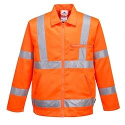 Portwest - Veste de travail en polycoton HV RIS Orange Taille XL - XL orange 5036108058112_0