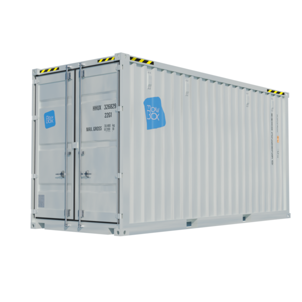 Container maritime 20' high cube pour le stockage de marchandises et le fret maritime_0
