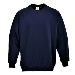 Portwest - Sweat-shirt manches longues homme ROMA Bleu Marine Taille XS - XS 5036108187812_0