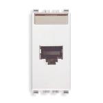 PRISE RJ45 - CAT 5- 1M - BLANC_0