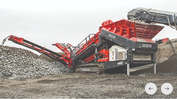 Scalpeur mobile à chenilles pour producteurs de granulats à grande échelle - Sandvik QE442_0