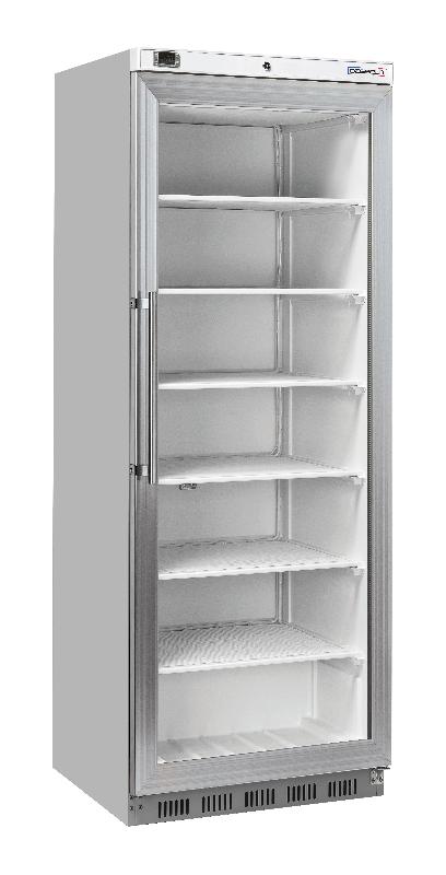 Armoire négative vitrée 400 L Inox_0