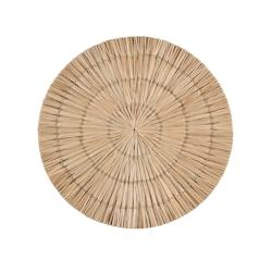 Now's Home - Lot De 4 Sets De Table En Rotin-coloris Naturel O38 Cm Paros - 3256390240664_0