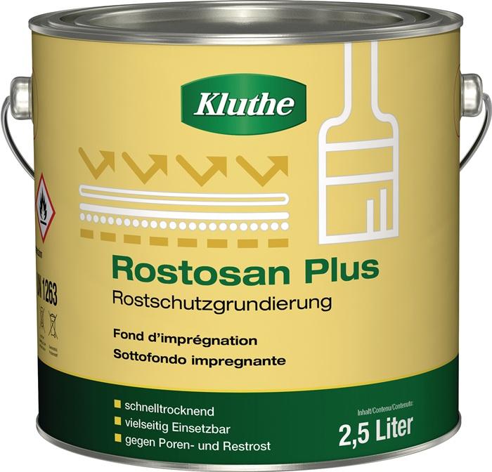 Primaire antirouille Rostosan® Plus gris 750 ml boîte KLUTHE_0