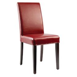 Chaises en simili cuir Bolero rouges (Lot de 2) - GH443_0