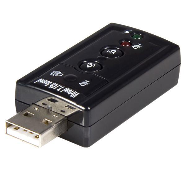 StarTech.Com Adaptateur Carte Son USB vers Audio Stéréo avec Contrôle de Volume Externe_0