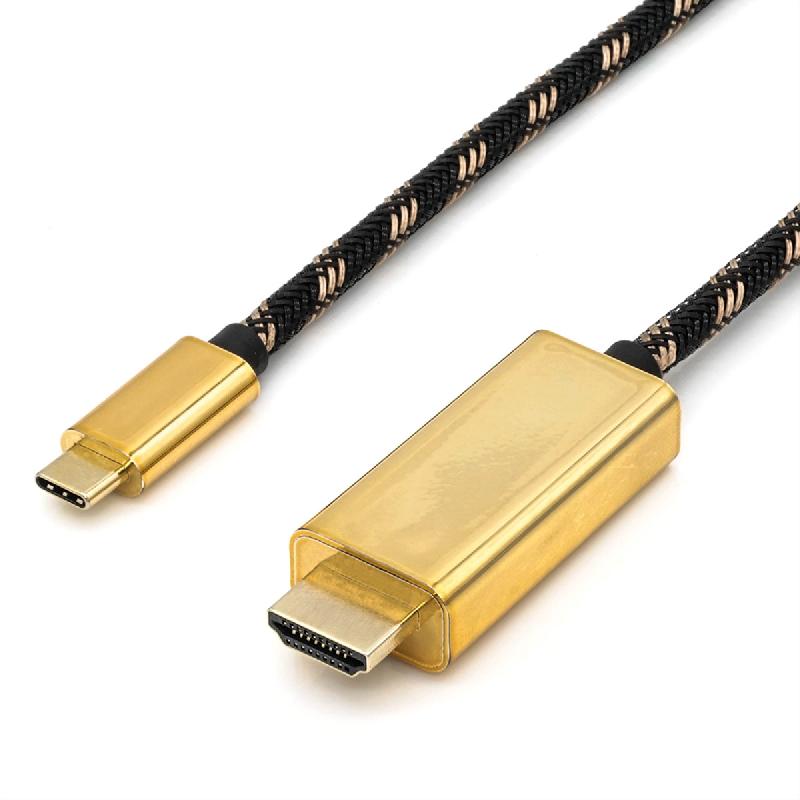 Roline gold câble adaptateur type c - hdmi, m/m, 1 m_0