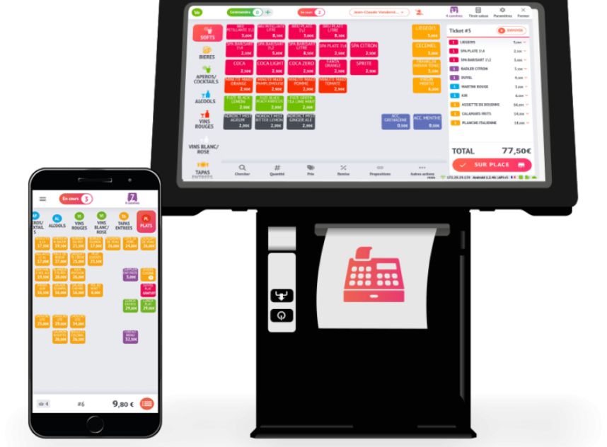 Caisse enregistreuse pour restaurant_0