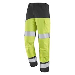 Cepovett - Pantalon avec poches genoux Fluo SAFE XP Jaune / Gris Taille 2XL - XXL 3603624496463_0