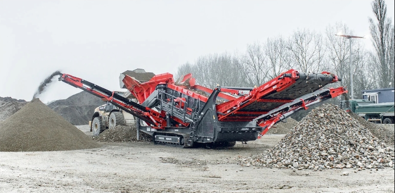 Scalpeur à flux libre Sandvik QE442e - Transmission hybride - Écran à flux libre agressif_0