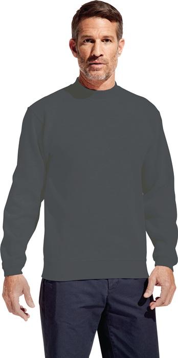 Sweat pour hommes 80/20 taille XXL gris acier 80 % coton / 20 % PES PROMODORO_0