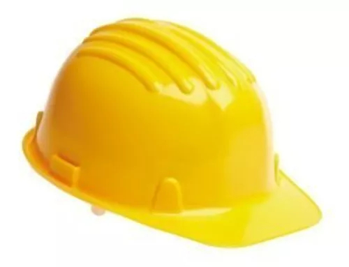 Casque de securite hdpe jaune - référence : 6goe600_0