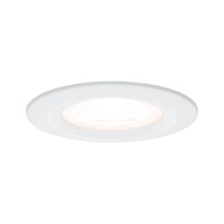 Paulmann Spot encastré Nova  fixe  rond 78mm  GU10 max. 35W  230V gradable  Blanc dépoli 93631 - blanc 93631_0