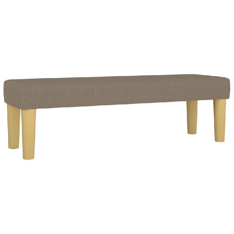 BANC BANQUETTE 100 X 30 X 30 CM TISSU TAUPE 02_0010610_0