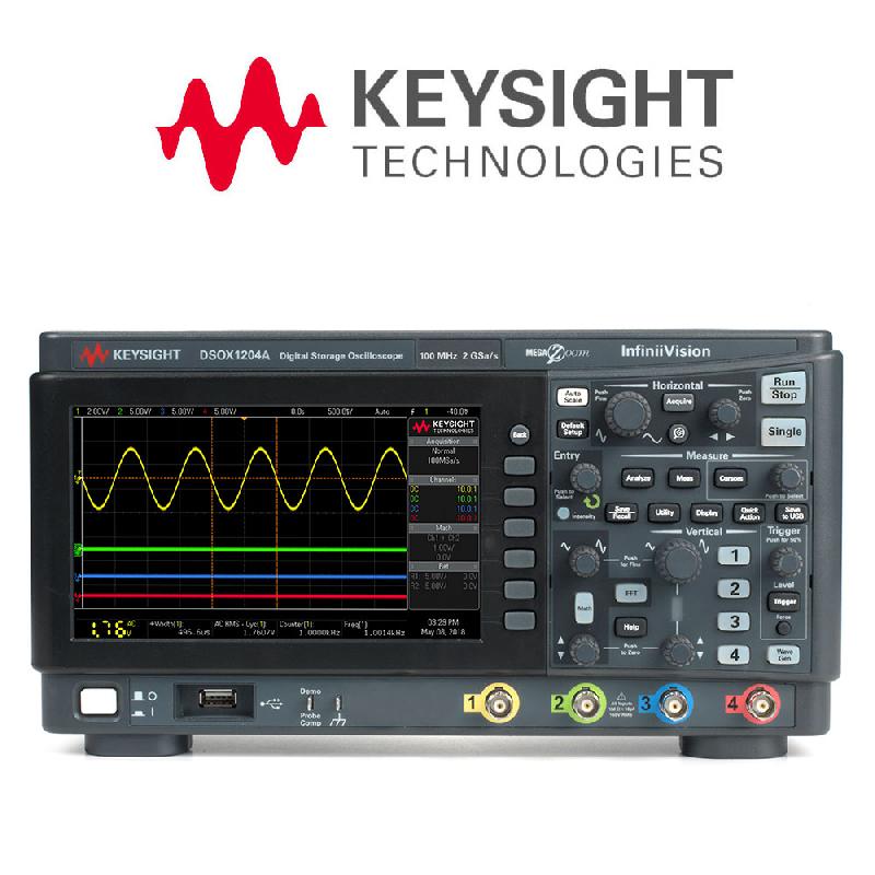 DSOX-1000X | Oscilloscopes Keysight série X 1000 / 2 ou 4 voies, 50 à 200 MHz, 8 bits, écran 7.0''_0