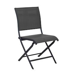 PROLOISIRS Elégance chaise alu graphite/Tpep graphite - aluminium 3700103094353_0