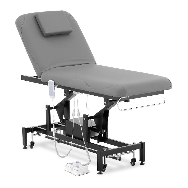 TABLE DE MASSAGE - 2 MOTEURS - 200 KG - NOIR, GRIS 14_0007757_0