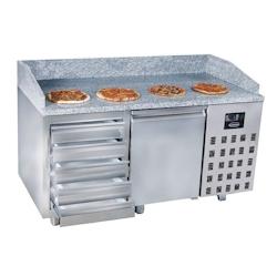 Table réfrigérée pizza porte et tiroirs - Combisteel - inox 7489523_0