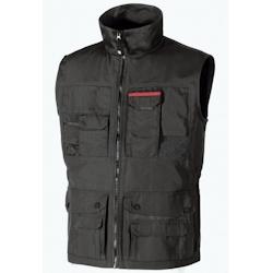 U-Power - Gilet poche téléphone noir FIRST Noir Taille 4XL - XXXXL noir 8033546166154_0