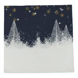 Firplast Serviette 40 x 40 cm non tissée décor Noël 