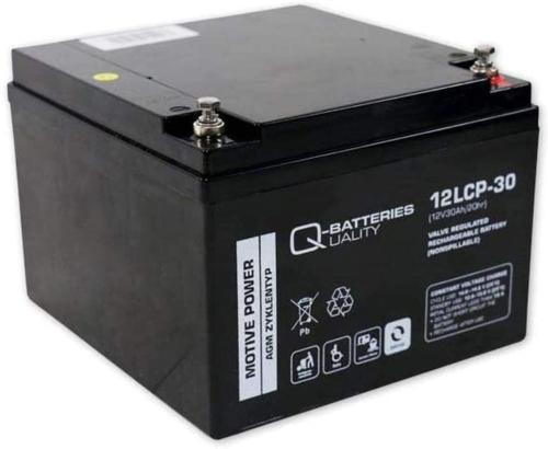 Batterie agm 12LCP-30 q-batteries 12v 30ah_0