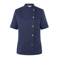 KARLOWSKY Veste de cuisine femme, manches courtes, marine , 46 - 46 bleu 4040857028990_0