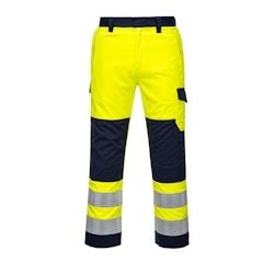 Portwest - Pantalon de travail haute visibilité MODAFLAME Jaune / Bleu Marine Taille 2XL - XXL jaune MV46YNRXXL_0