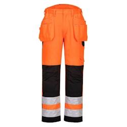 Portwest - Pantalon de travail holster haute visibilité PW2 Orange / Noir Taille 60 - 60 5036108357123_0