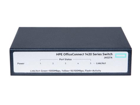 Hewlett Packard Enterprise OfficeConnect 1420 5G Non-géré L2 Gigabit Ethernet (10/100/1000) Gris 1U_0