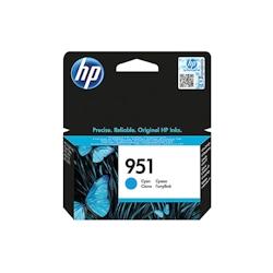 HP 951 Cyan Cartouche d'encre ORIGINALE - CN050AE - 000000170025441076_0