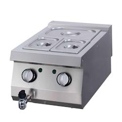 Maxima Heavy Duty bain marie - unité simple - profondeur 70 cm - électrique - 3701117757470_0