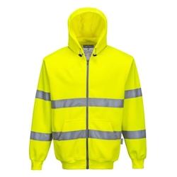 Portwest - Sweat-shirt zip à capuche HV Jaune Taille XL - XL jaune 5036108192441_0