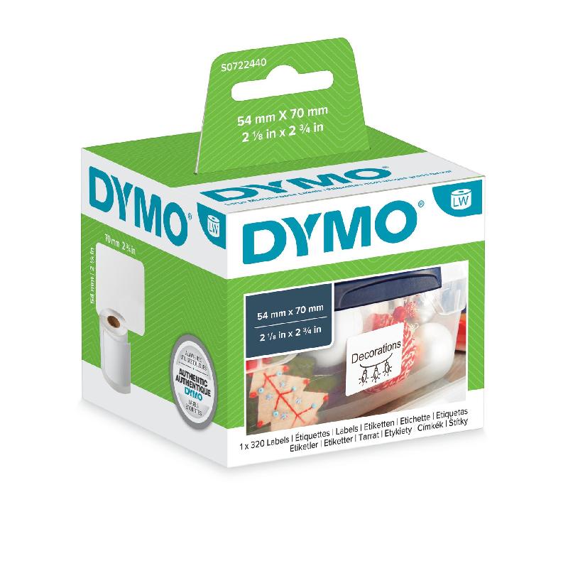 DYMO LW - Étiquettes multi-usages - 54 x 70 mm - S0722440_0