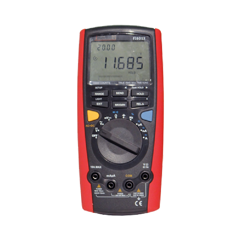 FI601X | Multimètre numérique portable TRMS AC+DC, 20 000 points_0