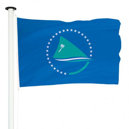 Drapeau Commission du Pacifique Sud pour mât_0