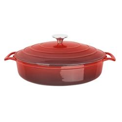 Cocotte en fonte ronde Vogue 3,5L rouge - EQFS479_0