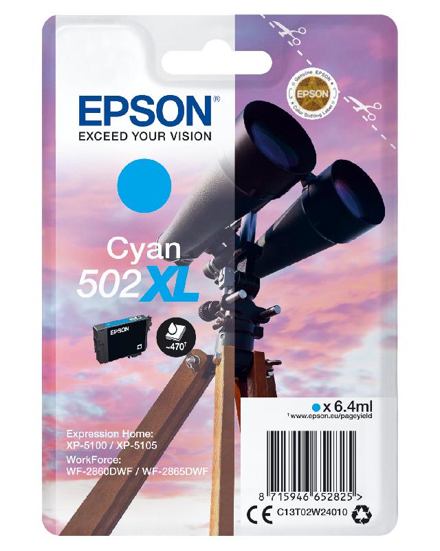 Epson Singlepack Cyan 502XL Ink_0