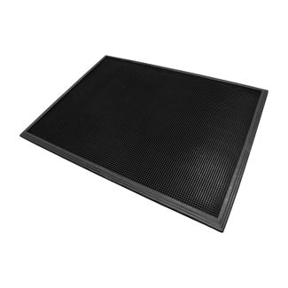 Tapis pour Production alimentaire - Sani-Trax® 346 Notrax Désinfection du bain de pieds Noir_0