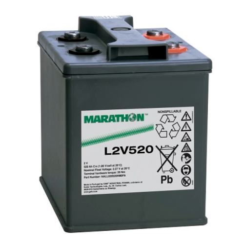 Batterie exide MARATHON L2V520 2V 520ah_0