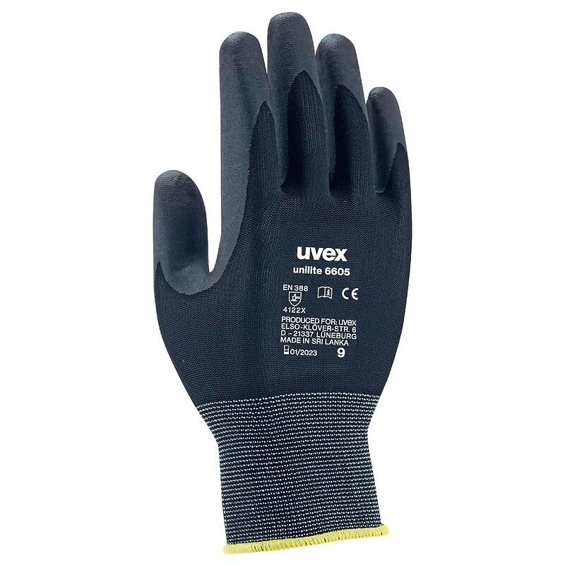 Gants de protection UVEX unilite 6605 taille 9  10 paires_0