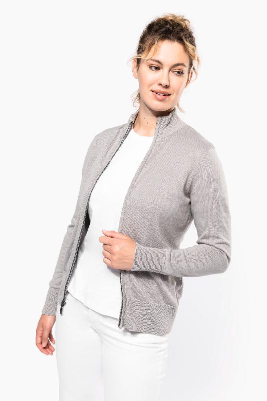 Cardigan zippé femme -  Réf: K962_0