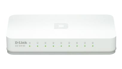 D-Link GO-SW-8E commutateur réseau Non-géré Fast Ethernet (10/100) Blanc_0