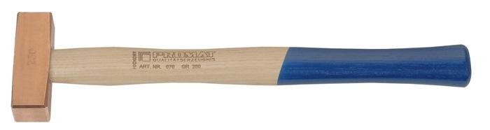 Marteau cuivre poids de la tête 750 g Hickory PROMAT_0