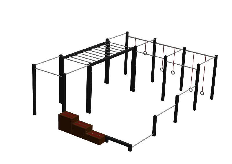 Cage de cross-training  Réf : C-9010PR_0